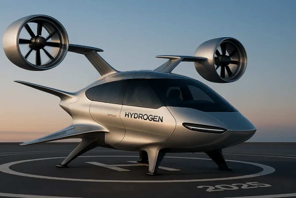 جت لوکس عمودپرواز با فناوری هیدروژنی آینده‌نگرانه! 2025_رویداد صنعت هوایی
