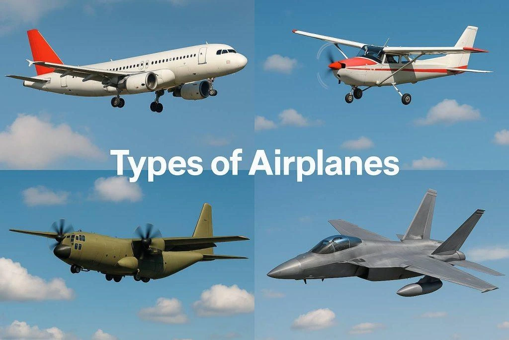 آشنایی با انواع هواپیما- رویداد صنعت هوایی
